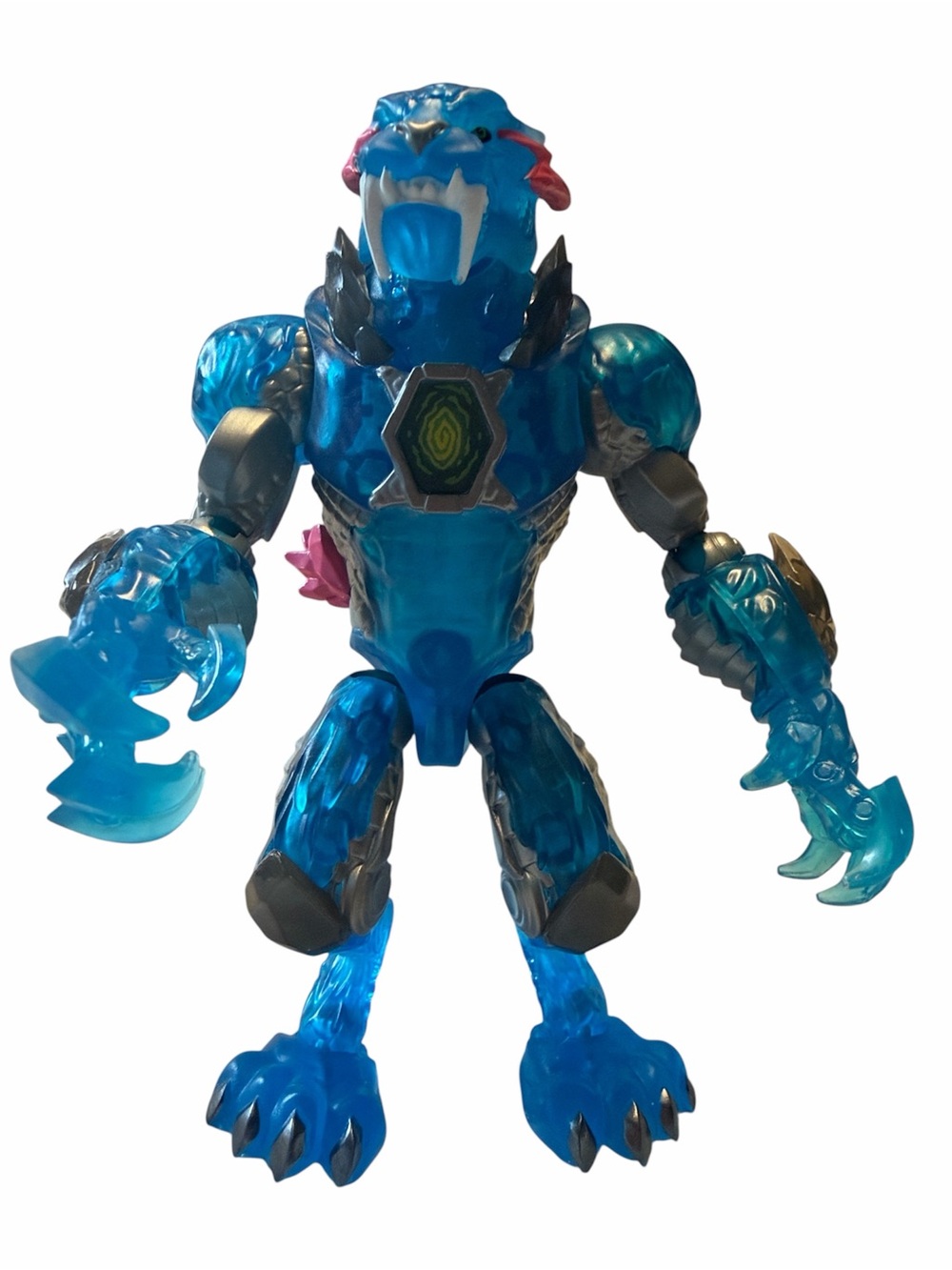 Mr Beast Lab Mutators Stealth Panther Translucent Blue Action Figure Toy Doll